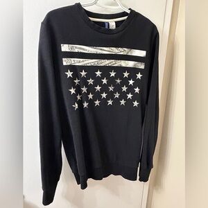Vintage H&M US dollar 
logo print sweatshirt